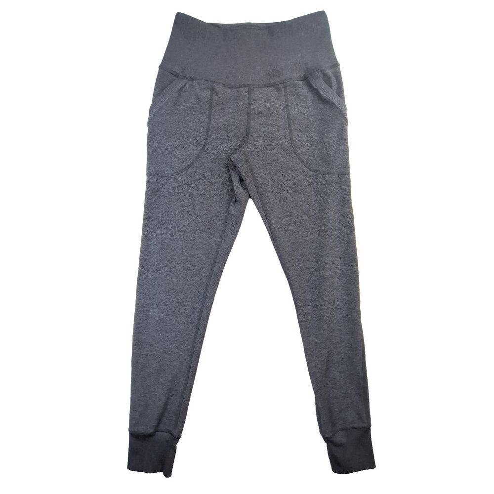Nordstrom Womens Athletic Yoga Jogger Pants Sz Small Dark Gray Heathered ZELLA